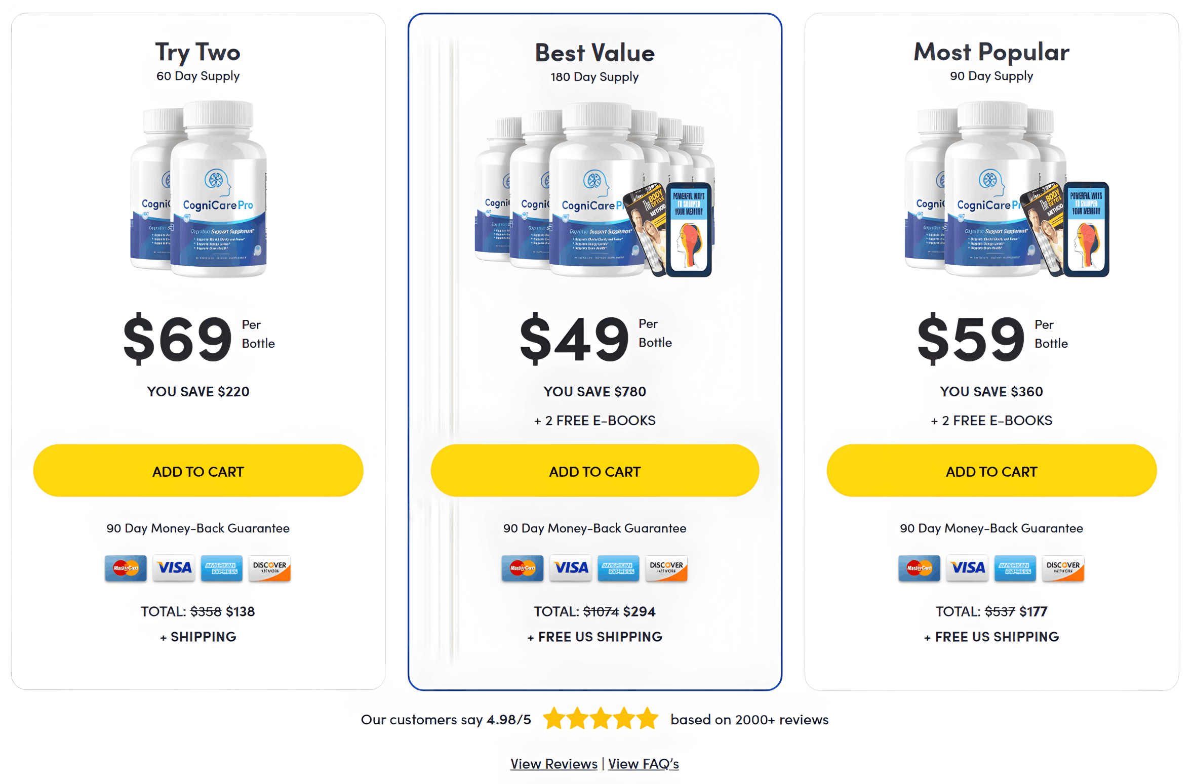 CogniCare Pro offer